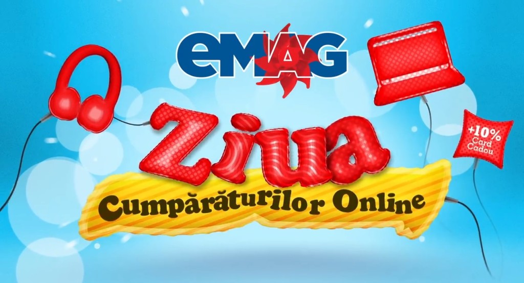 eMAG Ziua Cumparaturilor Online maine 12 martie