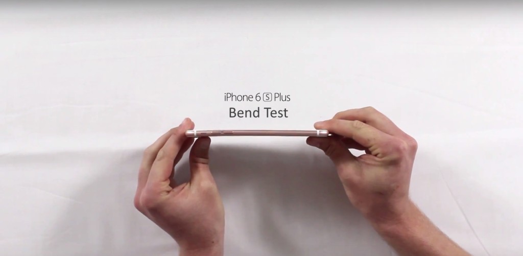 Primul bend test pentru iPhone 6S Plus