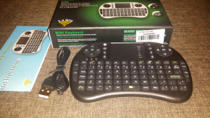 Mini Tastatura Wireless cu Touch Pad UKB-500-RF prezentare si testare
