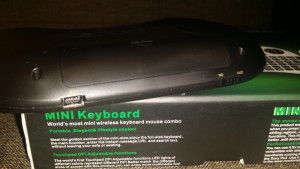 Mini Tastatura Wireless cu Touch Pad UKB-500-RF prezentare si testare