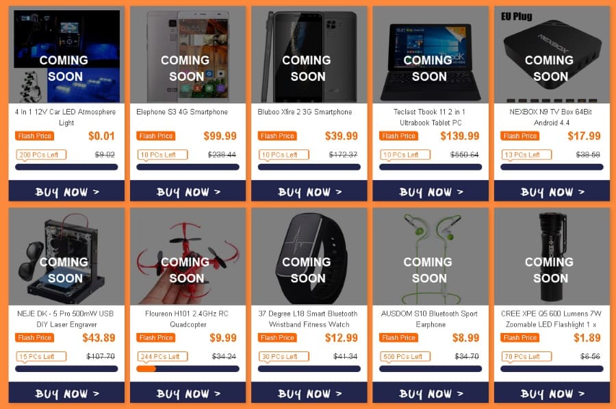 Super reduceri pe Gearbest in aceasta perioada