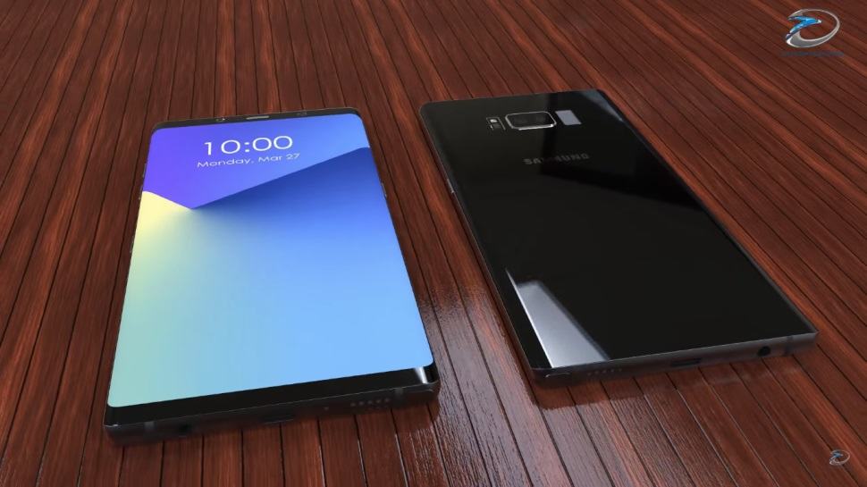 Zvon de incredere-Samsung Galaxy Note 8 va avea 4K Infinity Display de 6.4inch si 6GB de RAM!